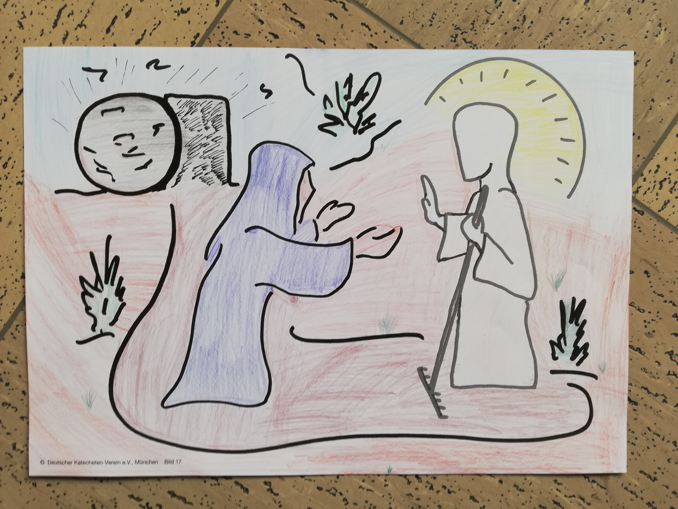 23. Jesus erscheint zuerst der Maria von Magdala